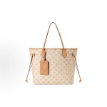 LOUIS VUITTON NEVERFULLMonogram 130 Tote bag, shoulder bag, medium size, beige