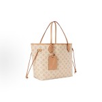 LOUIS VUITTON NEVERFULLMonogram 130 Tote bag, shoulder bag, medium size, beige