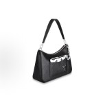 LOUIS VUITTON Marelle adjustable and detachable shoulder strap Epi underarm bag, handbag, shoulder bag, crossbody bag, black