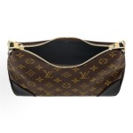 LOUIS VUITTON BOULOGNE classic monogram detachable shoulder strap chain bag, horn bag, crossbody bag, single-shoulder bag, black