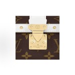 LOUIS VUITTON Match Tennis Series Papillon Trunk Classic Monochrome Chain Lock Crossbody bag, brown
