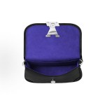 LOUIS VUITTON Buci Epi grain-grain resin Logo crossbody single-shoulder bag   Black