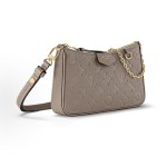 LOUIS VUITTON Easy Pouch on Strap Detachable and adjustable shoulder strap monogram handbag Shoulder Bag Pigeon color