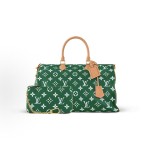 LOUIS VUITTON Speedy 50 Pillow-shaped bag, one-shoulder crossbody handbag, regular green