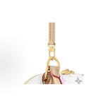 LOUIS VUITTON x Takashi Murakami Alma BB White Tricolor brand Monogram Monogram shell Bag crossbody handbag, small white