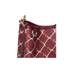 GUCCI GG Emblem GG interwoven pattern, gold hardware bucket bag, single-shoulder handbag, small size for women, red