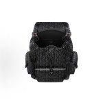 DIOR CD Diamond logo nylon jacquard diamond-shaped backpack backpack, large men\'s black