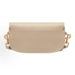 DIOR Bobby detachable and adjustable shoulder strap magnetic buckle CD buckle handbag, single-shoulder bag crossbody bag, regular women\'s style, natural color