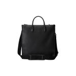 GUCCI letter logo adjustable shoulder strap hook open and close Tote bag, shopping bag, handbag, medium size, men\'s style, black