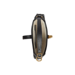 GUCCI Jackie 1961 Golden lock, monogram, full-print fabric leather, extended shoulder strap, half-moon underarm bag, shoulder bag, crossbody bag, mini women\'s style, black