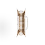 DIOR Book Tote classic printed Tote bag, Tote shopping bag, medium-sized handbag, white for women