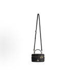 DIOR brand logo handbag for women in black