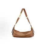 DIOR D-Journey Metal CD hook-shoulder strap bag, medium-sized women\'s camel brown