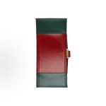 GUCCI x Balenciaga collaboration The Hacker Project Gold buckle color hourglass bag, single-shoulder crossbody handbag, unisex couple style, red and green