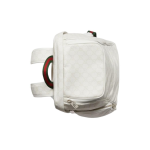 GUCCI Double G zipper openable backpack for men, large size, white