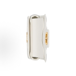 DIOR Jolie CD logo detachable and adjustable shoulder strap, wister-patterned single-shoulder crossbody handbag, small size for women, cream white