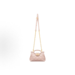 DIOR Jolie Top Handle CD clasp resin bead crossbody handbag mini for women, carmine pink