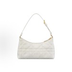 DIOR Miss Caro Cigale Oversized oversized checkered single-shoulder bag Mini Women in ivory color