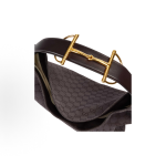 GUCCI Beatrix horse bit buckle double G letter printed Tote bag, shopping bag, handbag, large size for women, dark brown