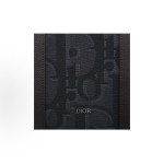 DIOR Weekender 50 detachable and adjustable shoulder strap zipper opening and closing single-shoulder crossbody handbag travel bag for men, black