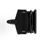 GUCCI Dionysus distressed tiger-head clasp press lock crossbody single-shoulder bag, small size for women, black