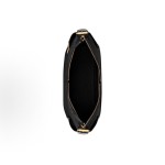 DIOR Voyage 26S Wister-patterned seam single-shoulder bag, small size for women, black