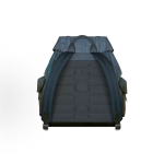 DIOR Hit The Road gradient color, iconic classic pattern embossed aluminum CD, mini flip cover backpack, unisex couple style, blue and black