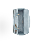 DIOR Lady D-Lite detachable wide shoulder strap wicker pattern single-shoulder crossbody handbag, medium size for women, sky blue