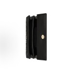 DIOR Lady Dior detachable jewelry chain flap closure single-shoulder crossbody clutch, regular women\'s black style