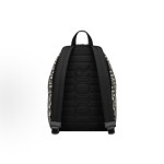 DIOR Rider series classic monogram embroidered backpack for men, beige black