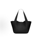 SAINT LAURENT YSL Le 5 A 7 loop closure Brand logo BEA grainy leather handbag Tote Bag Tote Bag Shopping Bag Shoulder bag