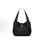 SAINT LAURENT YSL Le 5 A 7 loop closure Brand logo BEA grainy leather handbag Tote Bag Tote Bag Shopping Bag Shoulder bag