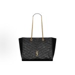SAINT LAURENT Niki retro, high-end texture, simple and fashionable Tote bag, Tote bag, shopping bag, shoulder bag, black