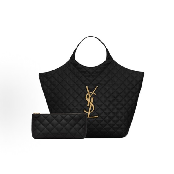 SAINT LAURENT YSL weaving elements care Maxi Triangular Buns, mother bag, vegetable basket, Tote bag, Tote bag, shopping bag, single-shoulder handbag, large size