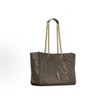 SAINT LAURENT Niki Classic herringbone clear line golden letter float tote bag hand-held diagonal hanging bag