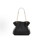 SAINT LAURENT YSL Jamie Small lucky bag, Metal logo chain shoulder strap, Tote bag, shopping bag, hand-held shoulder bag, small size, black