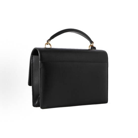 SAINT LAURENT YSL Sunset Smooth Leather sunset bag, hand-held crossbody single-shoulder bag, medium size for women