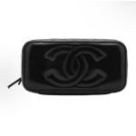 CHANEL 23S diamond-patterned leather chain, gold metal hand, bill of lading shoulder bag, crossbody bag, black handbag