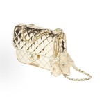 CHANEL 24C Early Spring Resort Collection: Shiny star-shaped diamond-shaped leather chain-like coin purse, backpack and backpack in three colors