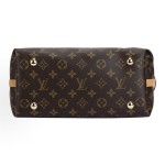 LOUIS VUITTON Carryall PM Classic printed mother-and-child bag, hand bill, shoulder bag, tote bag, small, brown