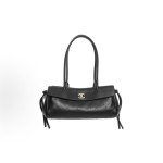 CHANEL 26S Gold label Double C Logo single-shoulder bag