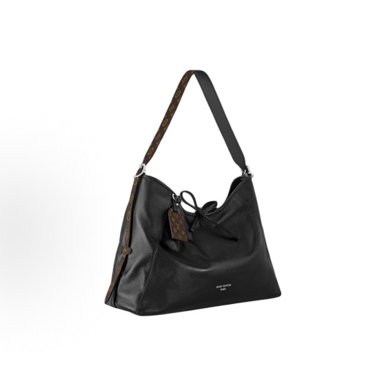 LOUIS VUITTON Carryall Dark MM Black Samurai Medium size Black