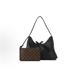 LOUIS VUITTON Carryall Dark MM Black Samurai Medium size Black