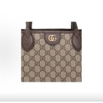 GUCCI Ophidia Tote bag, shopping bag, handbag, medium size for women, brown