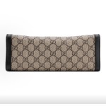 GUCCI Padlock gold key lock hand-held crossbody single-shoulder bag, small size for women, in ebony and black