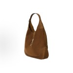 GUCCI Jackie GIORNO light gold accessory shoulder bag for women in brown