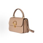 GUCCI Siena golden Black Chicken accessory handbag, medium size for women, pink and beige
