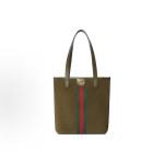 GUCCI Ophidia brand logo, classic Tote bag, shopping bag, shoulder bag, medium size for women, dark green