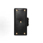 GUCCI Horsebit 1955 Gold combination piece horse bit buckle single-shoulder handbag, small size for women, black