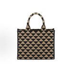 PRADA Symbole enamel metal logo open Tote bag, Tote bag, shopping bag, handbag, women\'s style